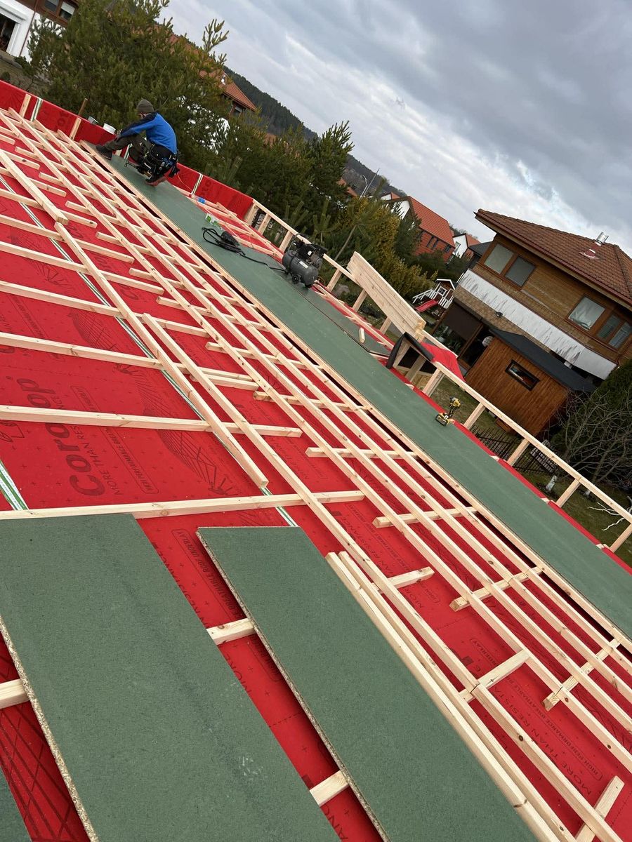 Daugiabučio stogo renovacija